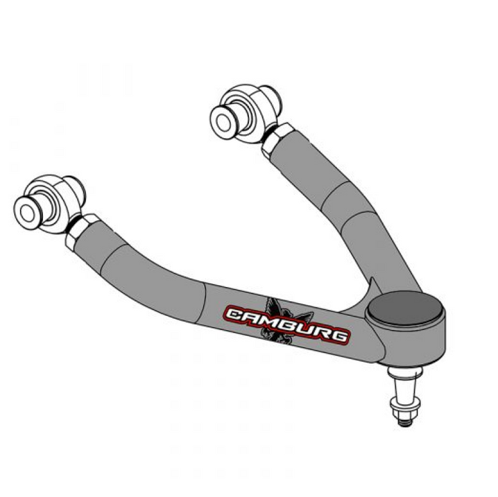 Camburg Chevy Colorado ZR2 17-22 1.25in Performance Heim/Uniball Upper Arms (w/ covers) - Bull Strap