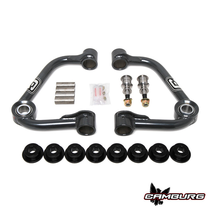 Camburg Ford F-150 2WD/4WD 21-23 1.25in Performance Uniball Upper Arms (w/ covers) - Bull Strap