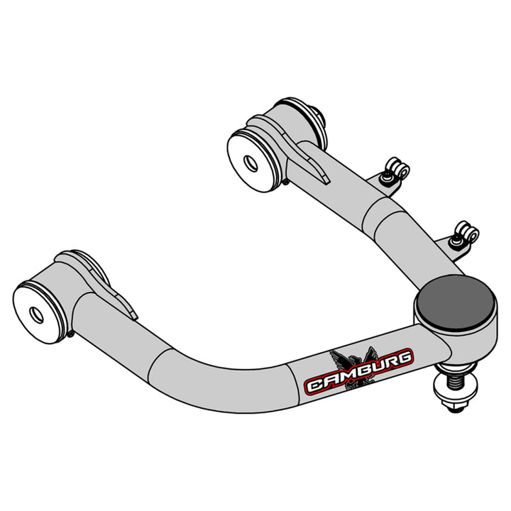 Camburg Toyota Tundra 2WD/4WD 22-23 1.25in Performance Uniball Upper Arms (w/ covers) - Bull Strap