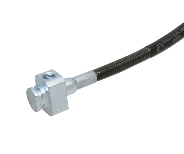 Carli 05-07 Ford F250/350 SD Hardware Braided Brake Lines 4.5in System - Bull Strap