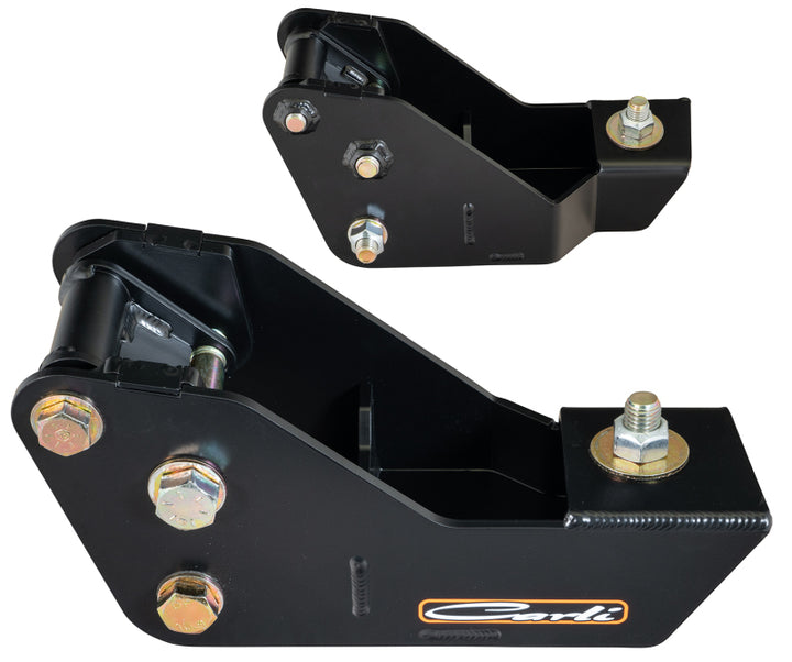Carli 2023+ Ford F250/350 4x4 Radius Arm Drop Brackets - 3.5in Lift - Bull Strap
