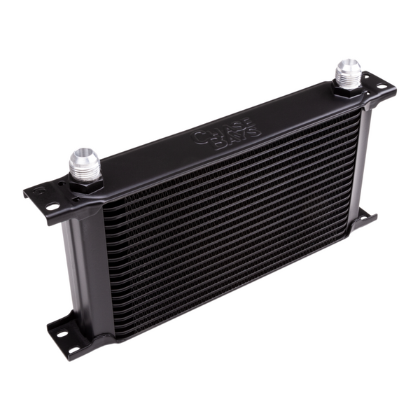 Chase Bays 19 Row 10AN Male Inlet/Outlet Oil Cooler - Bull Strap