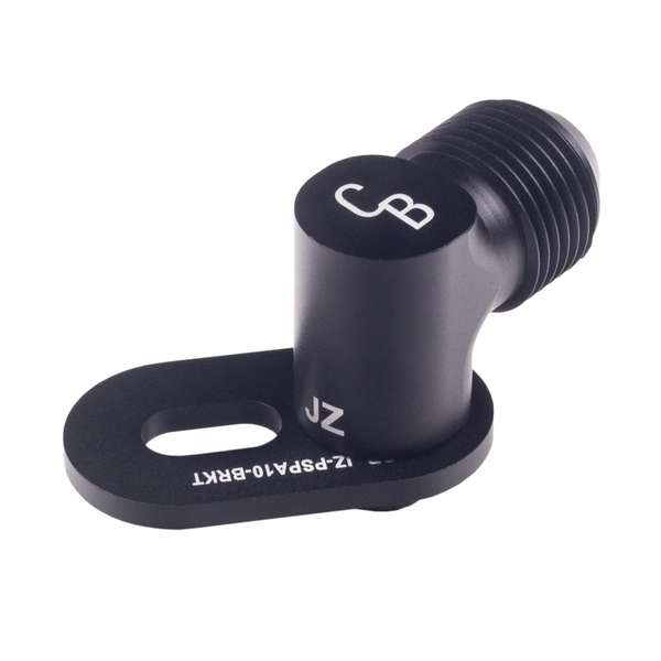 Chase Bays Toyota 1JZ/2JZ/BEAMS Power Steering Pump Feed 10AN Adapter - Bull Strap