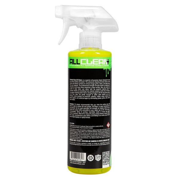 Chemical Guys All Clean+ Citrus Base All Purpose Cleaner - 16oz - Bull Strap