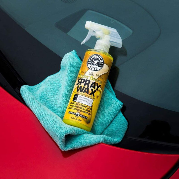 Chemical Guys Blazin Banana Carnauba Spray Wax - 16oz - Bull Strap