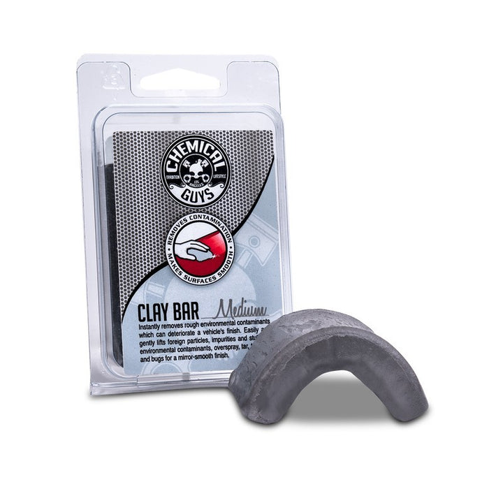 Chemical Guys Clay Bar (Medium Duty) - Gray - Bull Strap