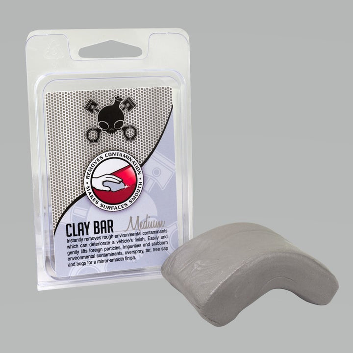 Chemical Guys Clay Bar (Medium Duty) - Gray - Bull Strap