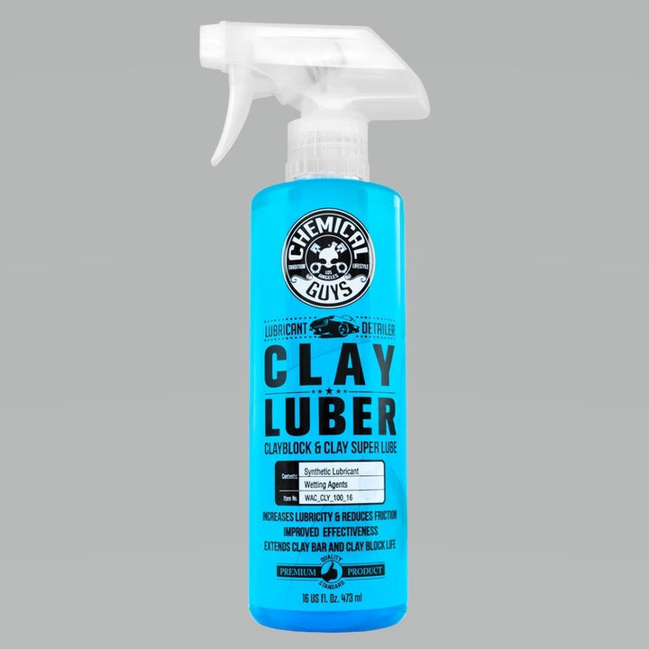 Chemical Guys Clay Luber Synthetic Lubricant & Detailer - 16oz - Bull Strap
