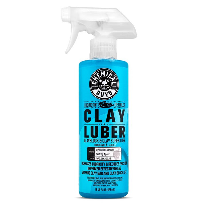 Chemical Guys Clay Luber Synthetic Lubricant & Detailer - 16oz - Bull Strap