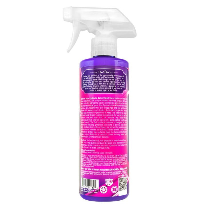 Chemical Guys Extreme Slick Synthetic Quick Detailer - 16oz - Bull Strap
