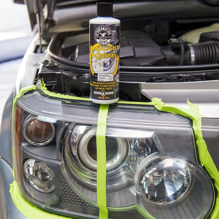 Chemical Guys Headlight Restorer & Protectant - 16oz - Bull Strap