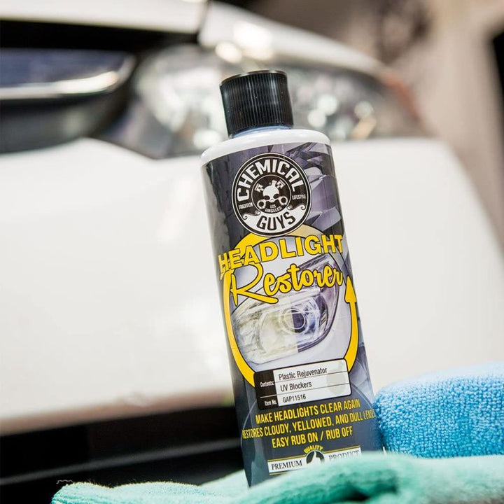 Chemical Guys Headlight Restorer & Protectant - 16oz - Bull Strap