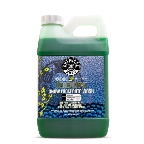 Chemical Guys Honeydew Snow Foam Auto Wash Cleansing Shampoo - 64oz - Bull Strap
