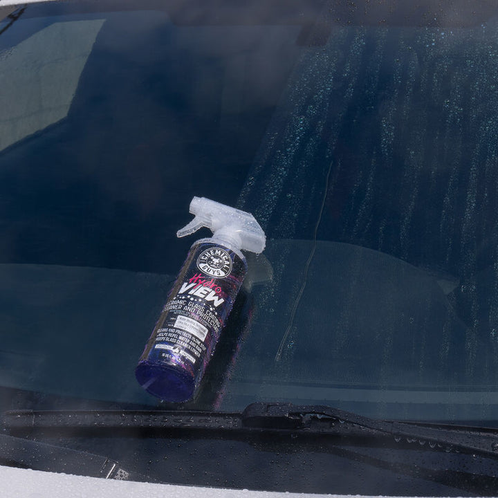 Chemical Guys HydroView Ceramic Glass Cleaner & Coating - 16oz - Bull Strap