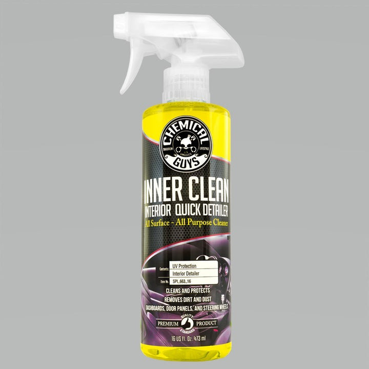 Chemical Guys InnerClean Interior Quick Detailer & Protectant - 16oz - Bull Strap