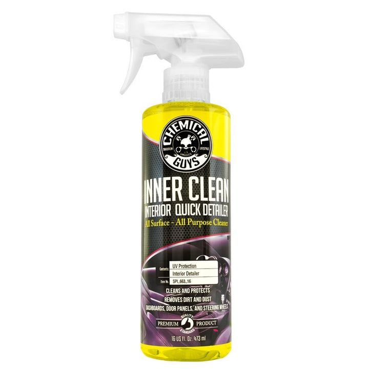 Chemical Guys InnerClean Interior Quick Detailer & Protectant - 16oz - Bull Strap
