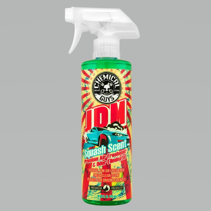 Chemical Guys JDM Squash Air Freshener & Odor Eliminator - 16oz - Bull Strap