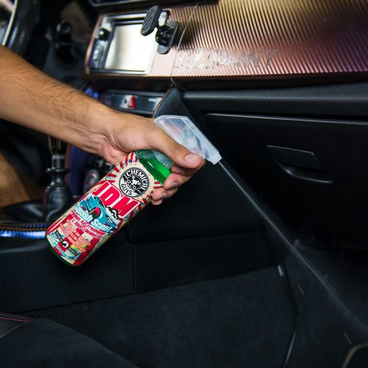 Chemical Guys JDM Squash Air Freshener & Odor Eliminator - 4oz - Bull Strap