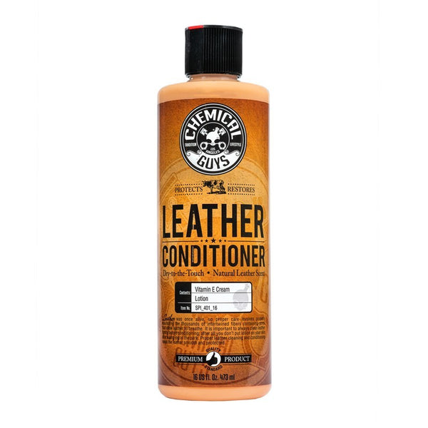 Chemical Guys Leather Conditioner - 16oz - Bull Strap