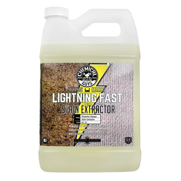 Chemical Guys Lightning Fast Carpet & Upholstery Stain Extractor - 1 Gallon - Bull Strap