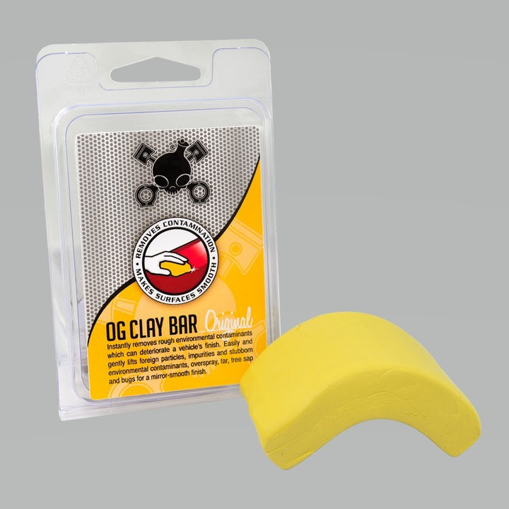 Chemical Guys OG Clay Bar (Light/Medium Duty) - Yellow - Bull Strap