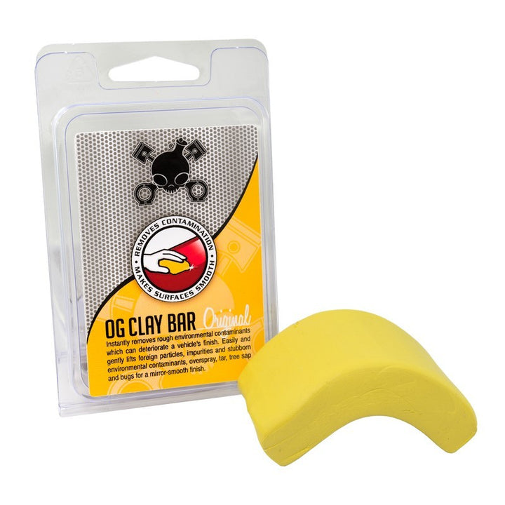 Chemical Guys OG Clay Bar (Light/Medium Duty) - Yellow - Bull Strap