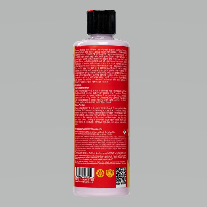 Chemical Guys P4 Precision Paint Perfection Polish - 16oz - Bull Strap