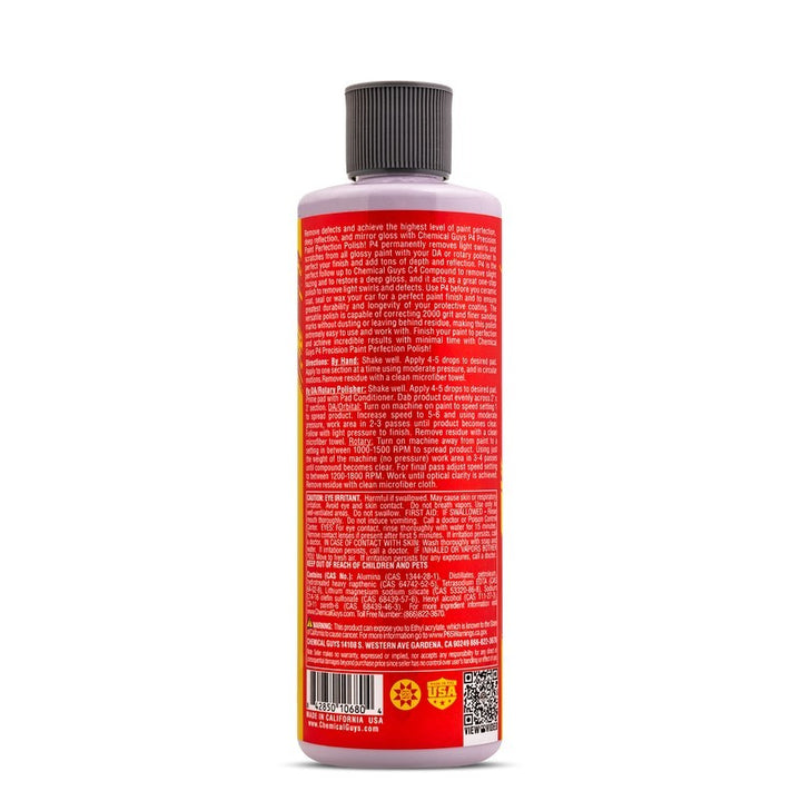 Chemical Guys P4 Precision Paint Perfection Polish - 16oz - Bull Strap