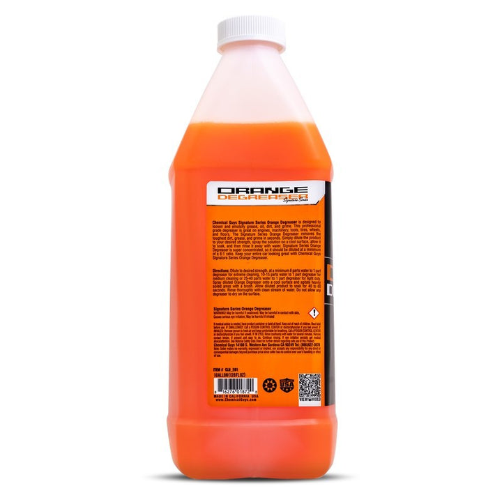 Chemical Guys Signature Series Orange Degreaser - 1 Gallon - Bull Strap
