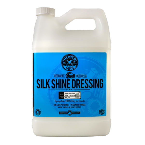Chemical Guys Silk Shine Sprayable Dressing - 1 Gallon - Bull Strap