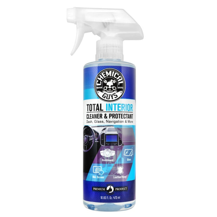 Chemical Guys Total Interior Cleaner & Protectant - 16oz - Bull Strap