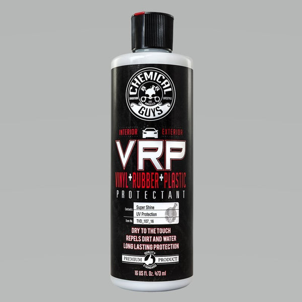 Chemical Guys VRP (Vinyl/Rubber/Plastic) Super Shine Dressing - 16oz - Bull Strap