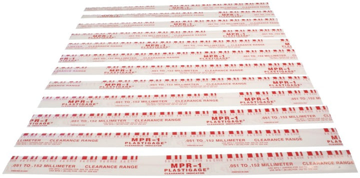 Clevite Plastigage Red Plastigage - 12 Pack - Bull Strap