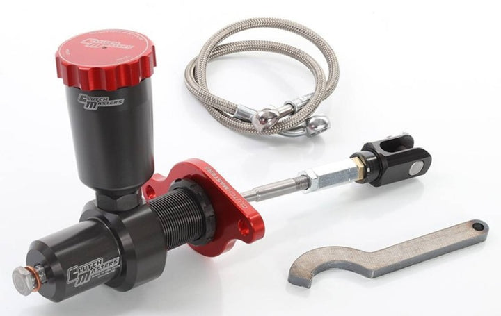 Clutch Masters 12-16 Scion FRS 2.0L .70in Bore Master Cylinder Upgrade Kit - Red - Bull Strap
