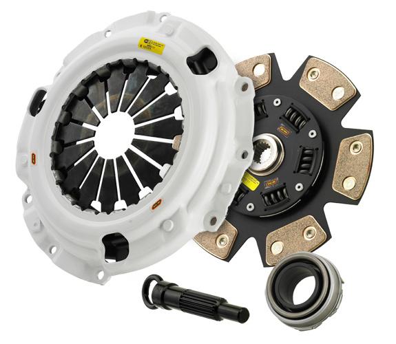 Clutch Masters 13-14 Ford Focus ST 2.0L Turbo 6-Speed FX400 6 Puck Sprung Disc Clutch Kit - Bull Strap