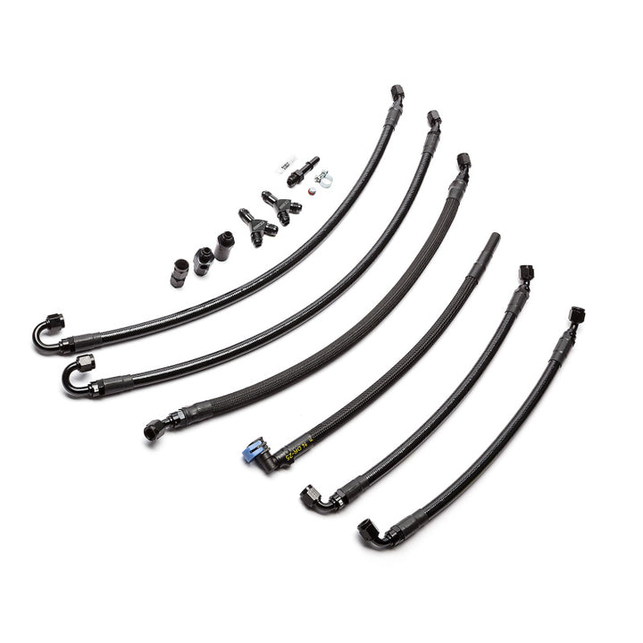 Cobb 08-21 Subaru STI Fuel Rail Line Kit - Bull Strap