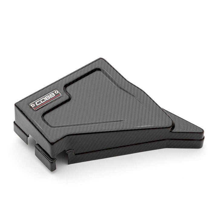 Cobb 08-21 Subaru WRX/STI (2018 Type RA / 2019 S20) Redline Fuse Cover - Gloss Finish - Bull Strap