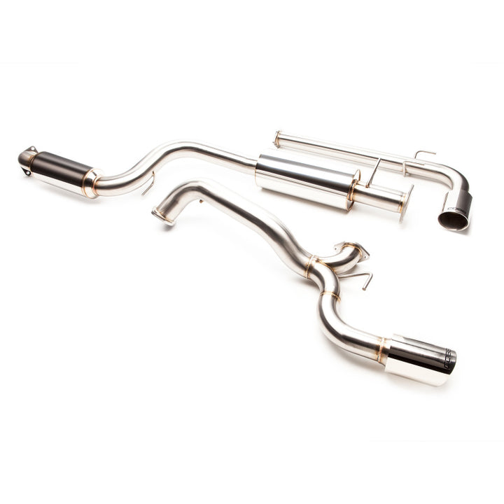 Cobb 10-12 Mazdaspeed3 Gen2 SS 3in Cat-Back Exhaust - Bull Strap