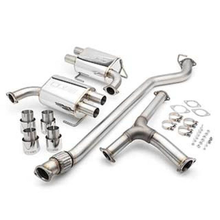 Cobb 11-21 Subaru WRX/STI GV/VA Sedan Catback Exhaust - Bull Strap
