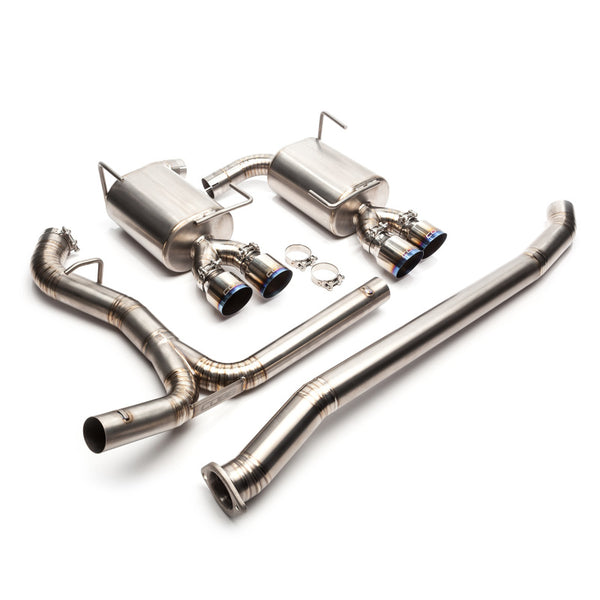 Cobb 15-19 Subaru WRX/STi Titanium 3in Catback Exhaust - Bull Strap