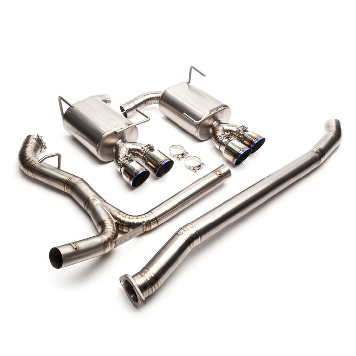 Cobb 15-19 Subaru WRX/STi Titanium 3in Catback Exhaust - Bull Strap