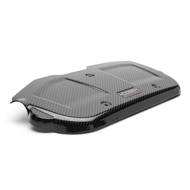 Cobb 15-21 Subaru WRX Redline Carbon Fiber Engine Cover - Gloss Finish - Bull Strap