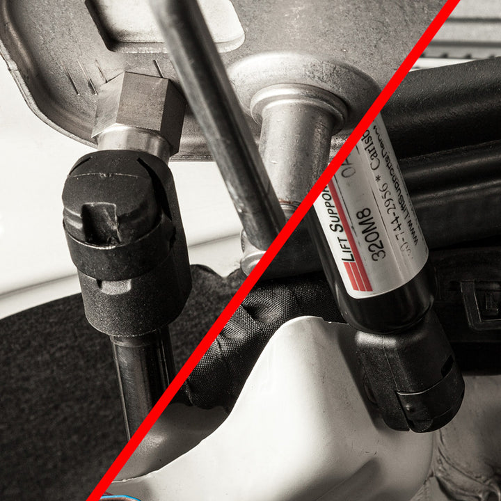 Cobb 22-23 Volkswagen Golf FTI MK8 Hood Strut Kit - Bull Strap