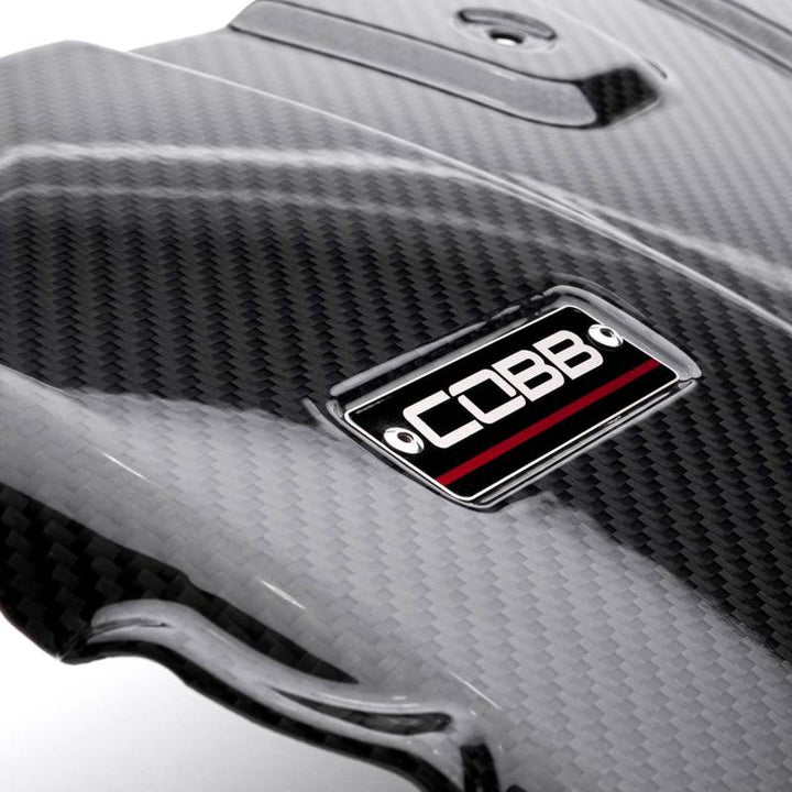 Cobb 22-24 Subaru WRX Redline Carbon Fiber Engine Cover - Bull Strap