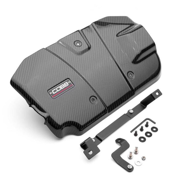 Cobb 22-24 Subaru WRX Redline Carbon Fiber Engine Cover - Bull Strap