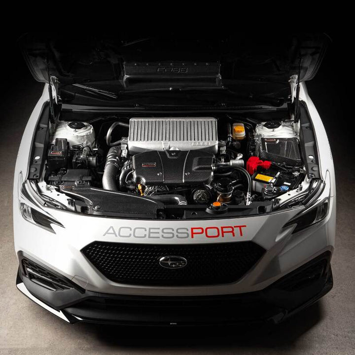 Cobb 22-24 Subaru WRX Redline Carbon Fiber Fuse Cover (Driver Side) - Bull Strap