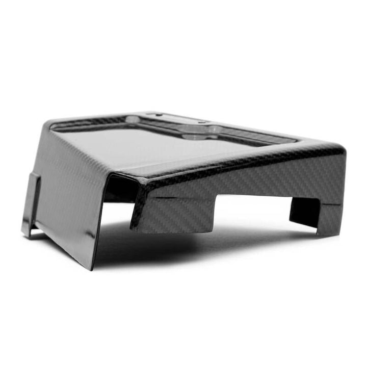 Cobb 22-24 Subaru WRX Redline Carbon Fiber Fuse Cover (Driver Side) - Bull Strap