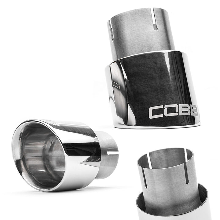 Cobb 22-24 Subaru WRX Stainless Steel 3in. Catback Exhaust - Bull Strap