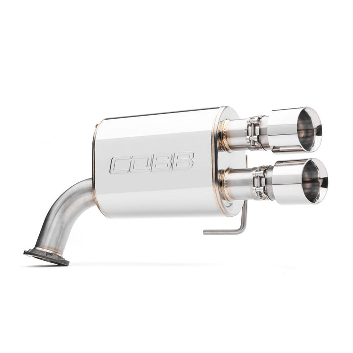 Cobb 22-24 Subaru WRX Stainless Steel 3in. Catback Exhaust - Bull Strap