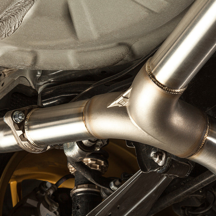 Cobb 22-24 Subaru WRX Stainless Steel 3in. Catback Exhaust - Bull Strap